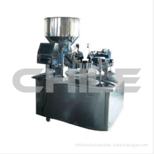 Semi-automatic hose metal tube paste filling machine